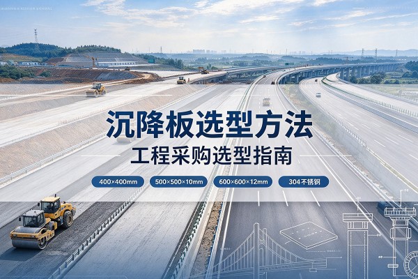 射阳沉降板选择方法