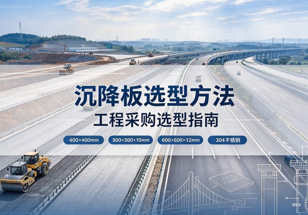 射阳沉降板选择方法