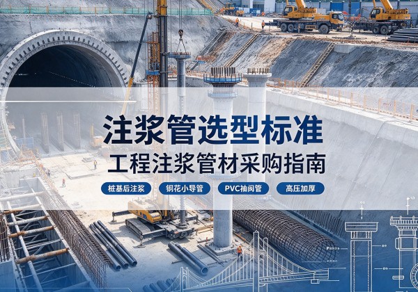 射阳注浆管选型标准
