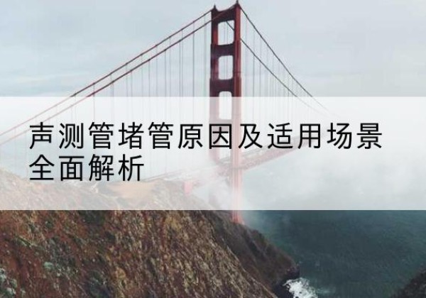 射阳声测管堵管的主要原因有哪些？-声测管堵管原因及适用场景全面解析
